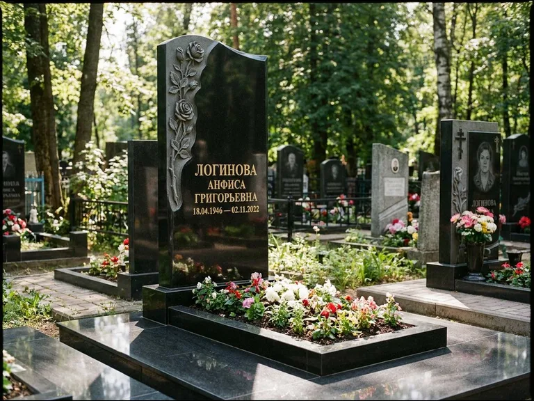 Памятник с барельефом — выполненная работа 10 в Липецке