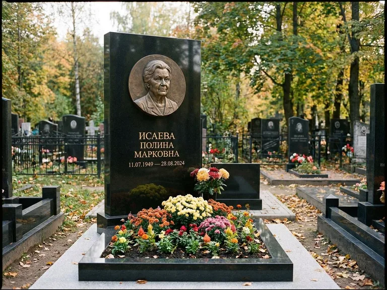 Памятник с барельефом — выполненная работа 20 в Липецке