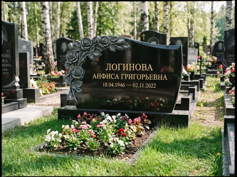 Памятник с барельефом — выполненная работа 22 в Липецке