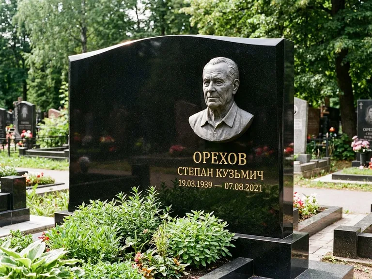 Памятник с барельефом — выполненная работа 25 в Липецке