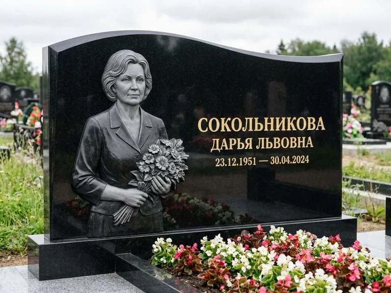 Памятник с барельефом — выполненная работа 28 в Липецке
