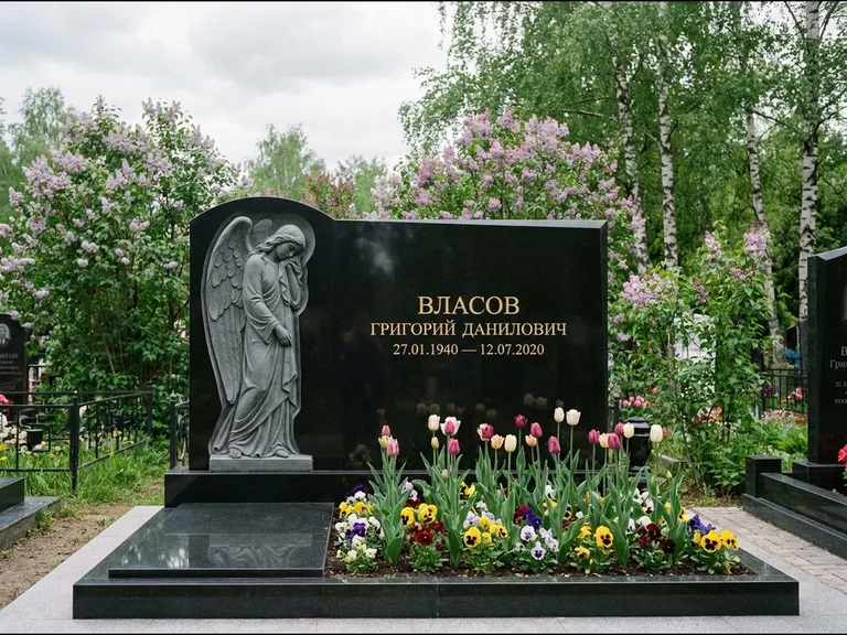 Памятник с барельефом — выполненная работа 3 в Липецке