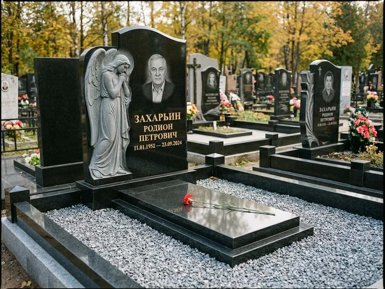 Памятник с барельефом — выполненная работа 44 в Липецке