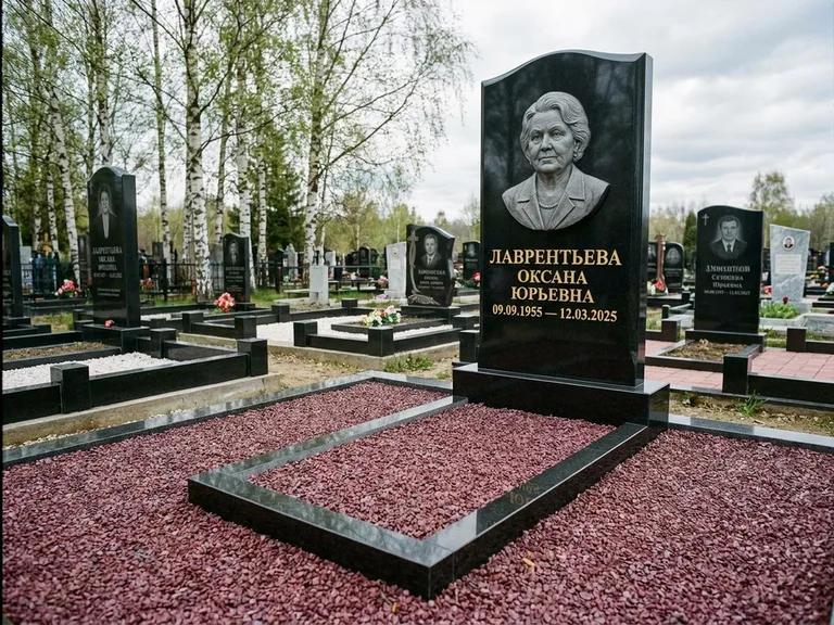 Памятник с барельефом — выполненная работа 47 в Липецке