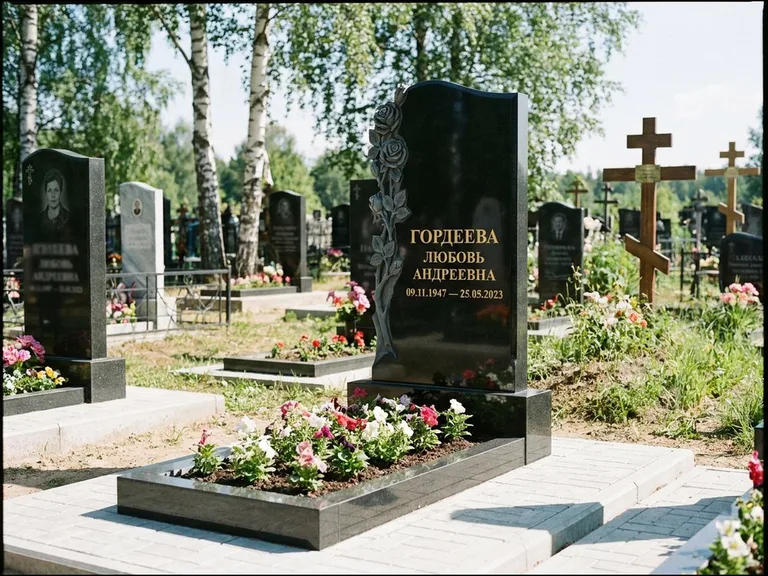 Памятник с барельефом — выполненная работа 4 в Липецке