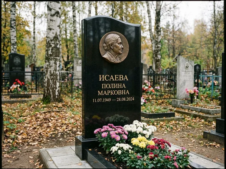 Памятник с барельефом — выполненная работа 8 в Липецке