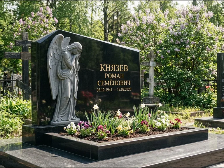 Памятник с барельефом — выполненная работа 9 в Липецке