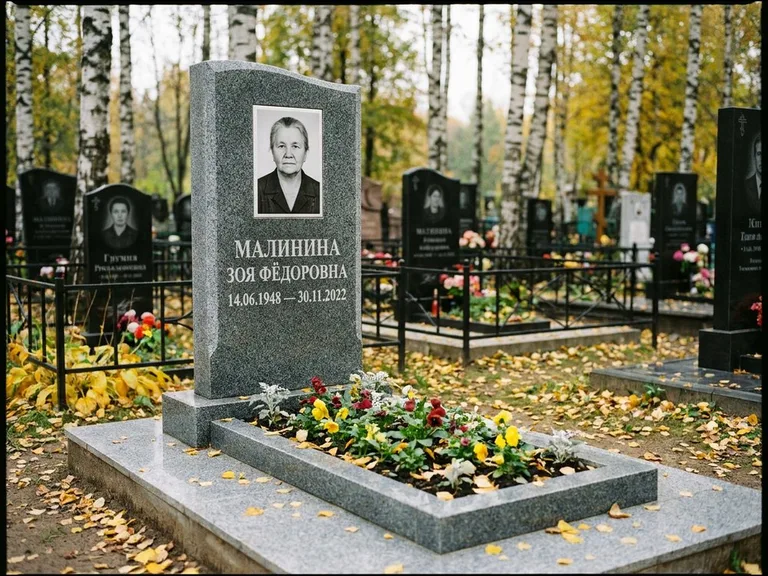 Прямоугольный керамический портрет — работа «Малинина» в Липецке