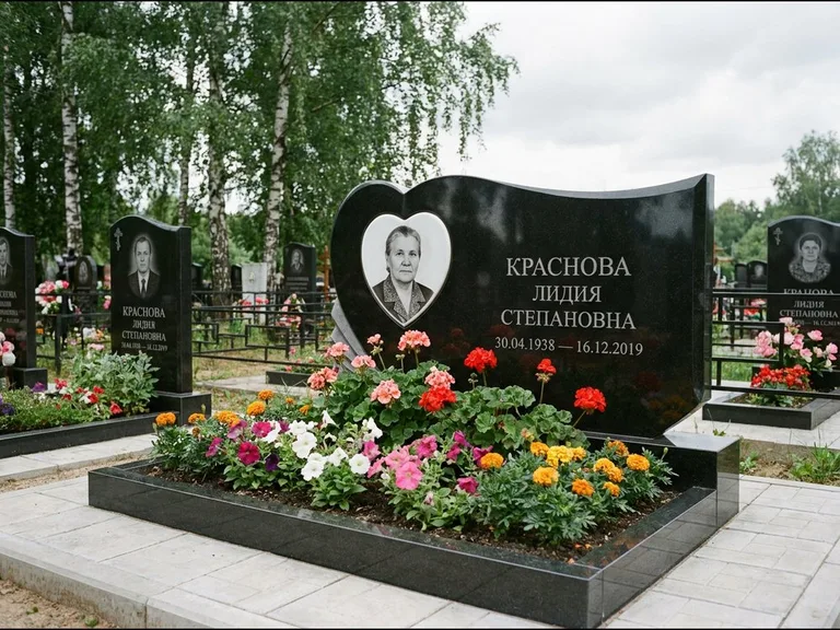 Портрет в форме сердца — работа «Краснова» в Липецке
