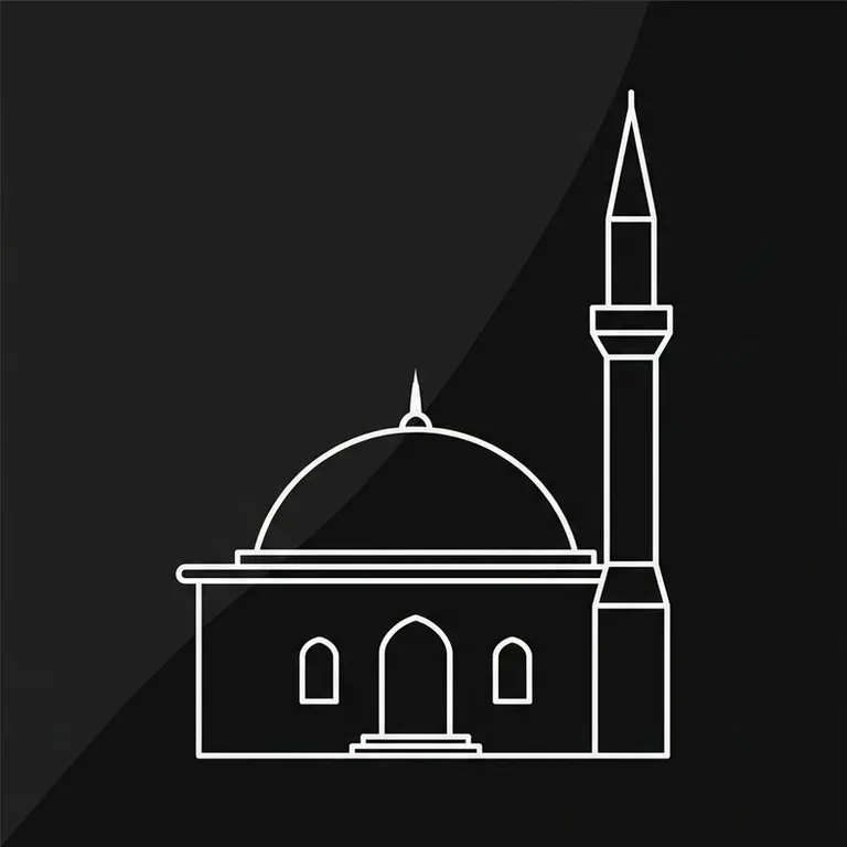 Эскиз: Одноминаретная — скромный силуэт сельской мечети в Липецке
