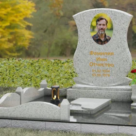 Гранитный памятник для одного светский - П146