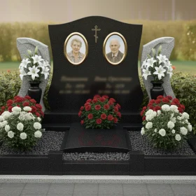 Элитный Гранитный Памятник Православный - ПН199