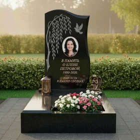 Гранитный светский памятник для мемориала - ПН251