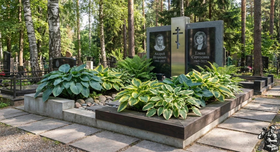 modern-grave-memorial-hosta-landscape-design