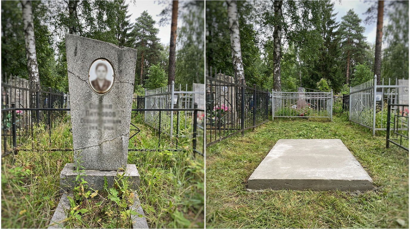 Демонтаж памятника в Липецке — пример 1