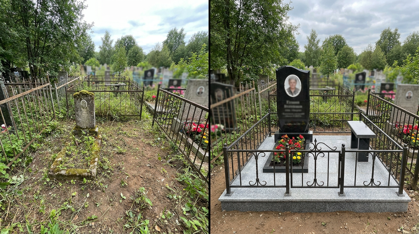 Памятник под ключ в Липецке — пример 2