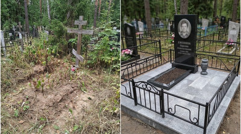 Памятник под ключ в Липецке — пример 1