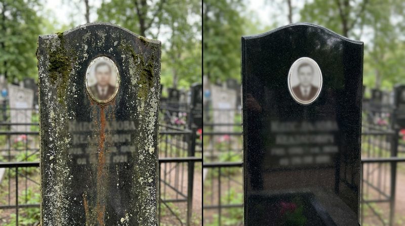 Реставрация памятника в Липецке — пример 1