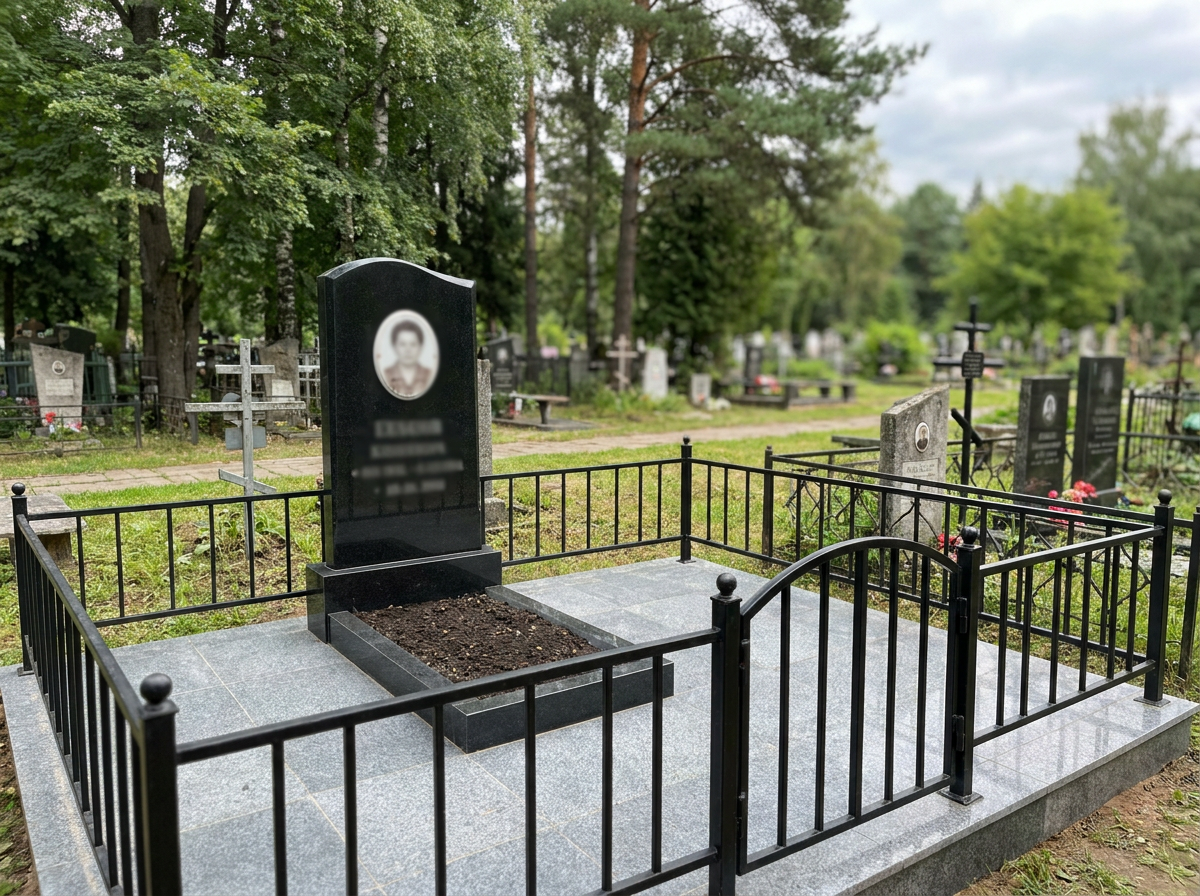 Установка памятника в Липецке — пример 4